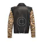 Faux leather jacket - Image 2